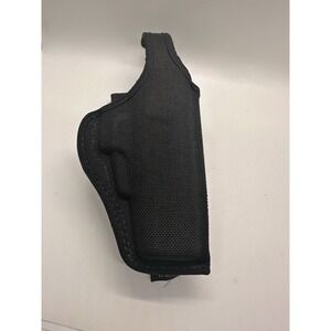 Bianchi Nylon Duty Holster Size 13‎ AccuMold Black Tactical Belt Holster EUC